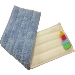 Picture of FLAT MOP PAD WET & DRY BLUE 640MM